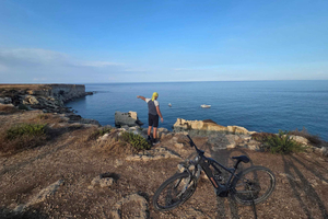 Syracuse : visite privative en VTT électrique le long de la côte/d'Ortigia avec un guide